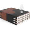 Table basse en carton MONT BLANC by MyStore